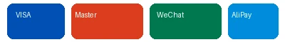 支持信用卡借记卡银联等多种支付方式